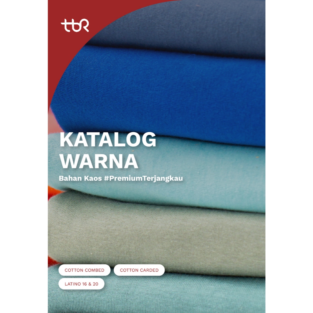 Buku Katalog Toko Baru TBR - Colour Sample Katalog - Buku Katalog Toko Baru