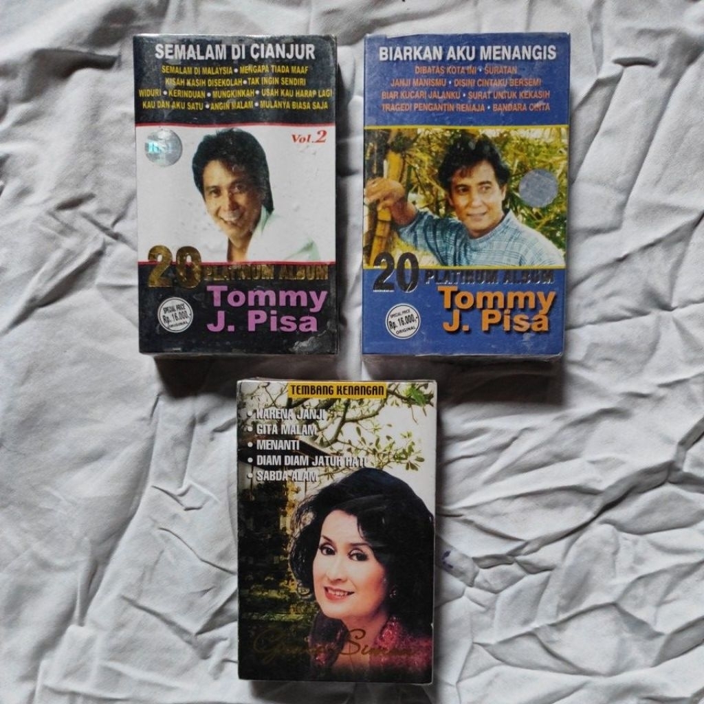 Kaset pita tommy j pisa original new