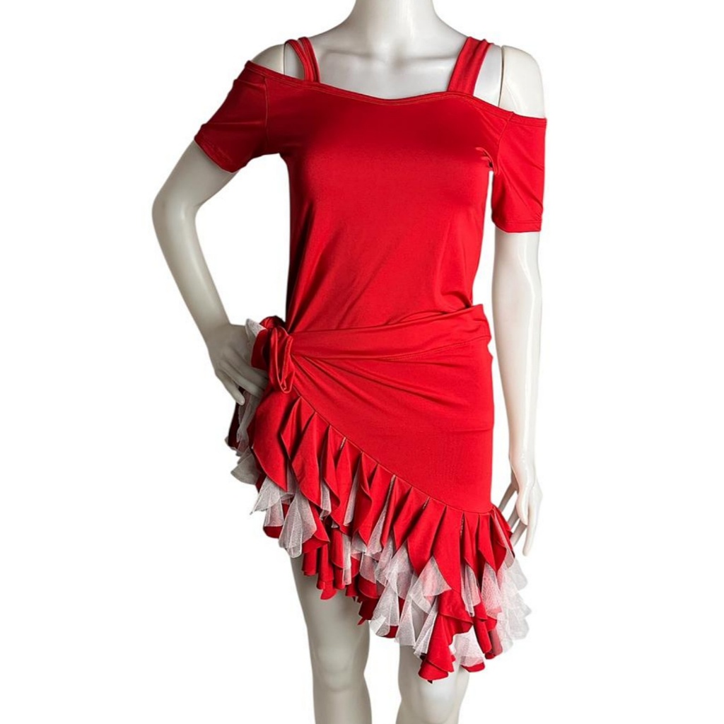 Stelan  res dress latinflamenco filrt latin line dance