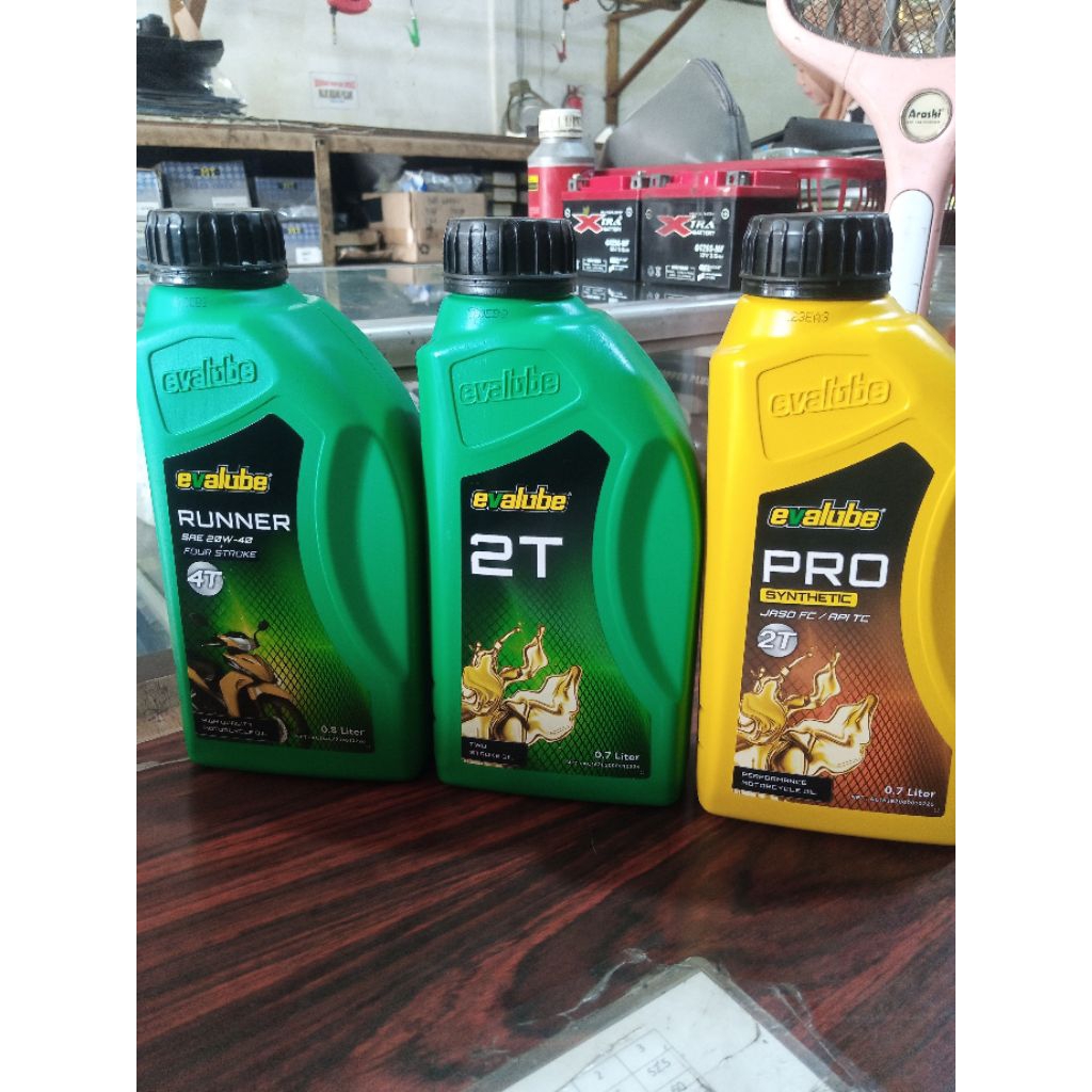 Oli Evalube Mesin Dan Evalube Oli Samping
