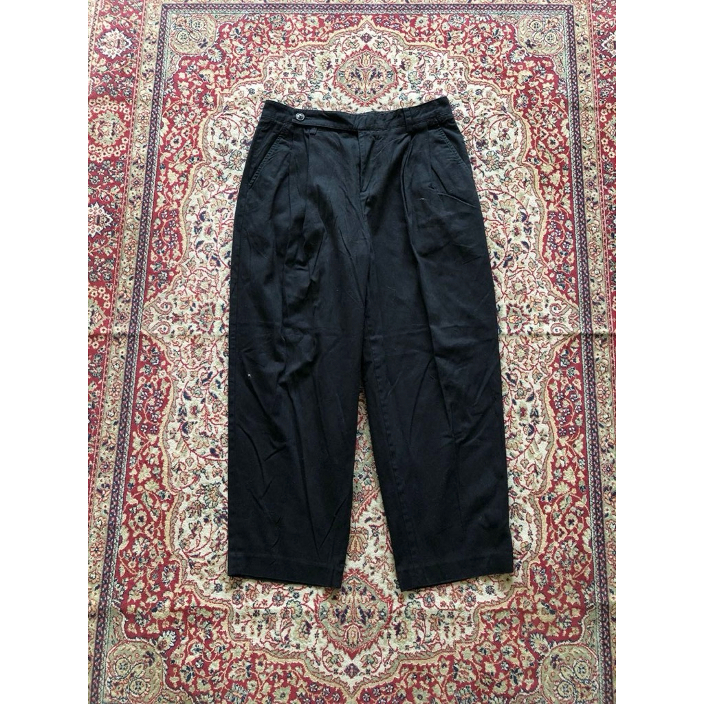 Celana Spao for men one tuck wide pants HG775