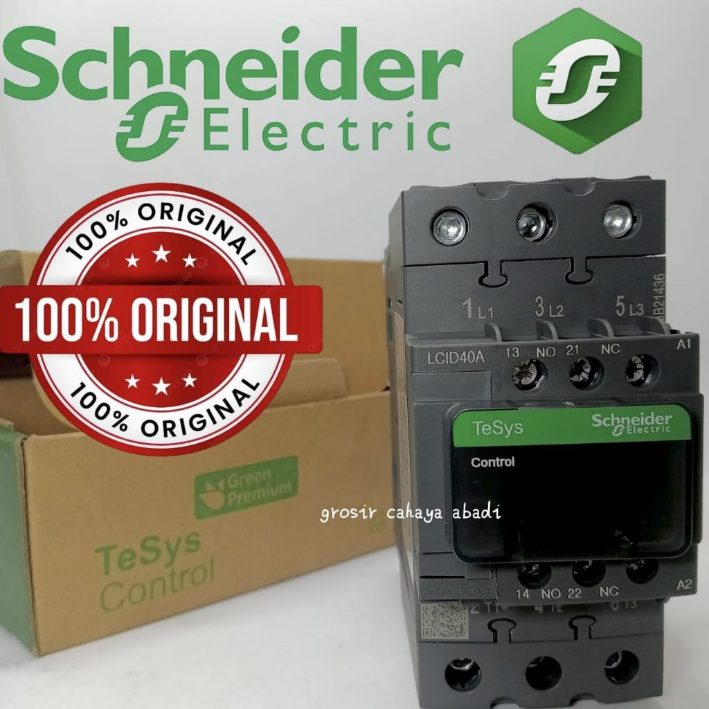 contactor schneider 60a lc1d40m7 220vac 3p kontaktor Schneider lc1d40 m7 kontaktor lc1d40m7 kontakto
