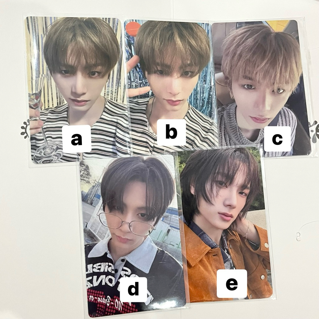 photocard pc taesan birthday double the fun party bday kit wv weverse pob offline fs sungho kkt kaka