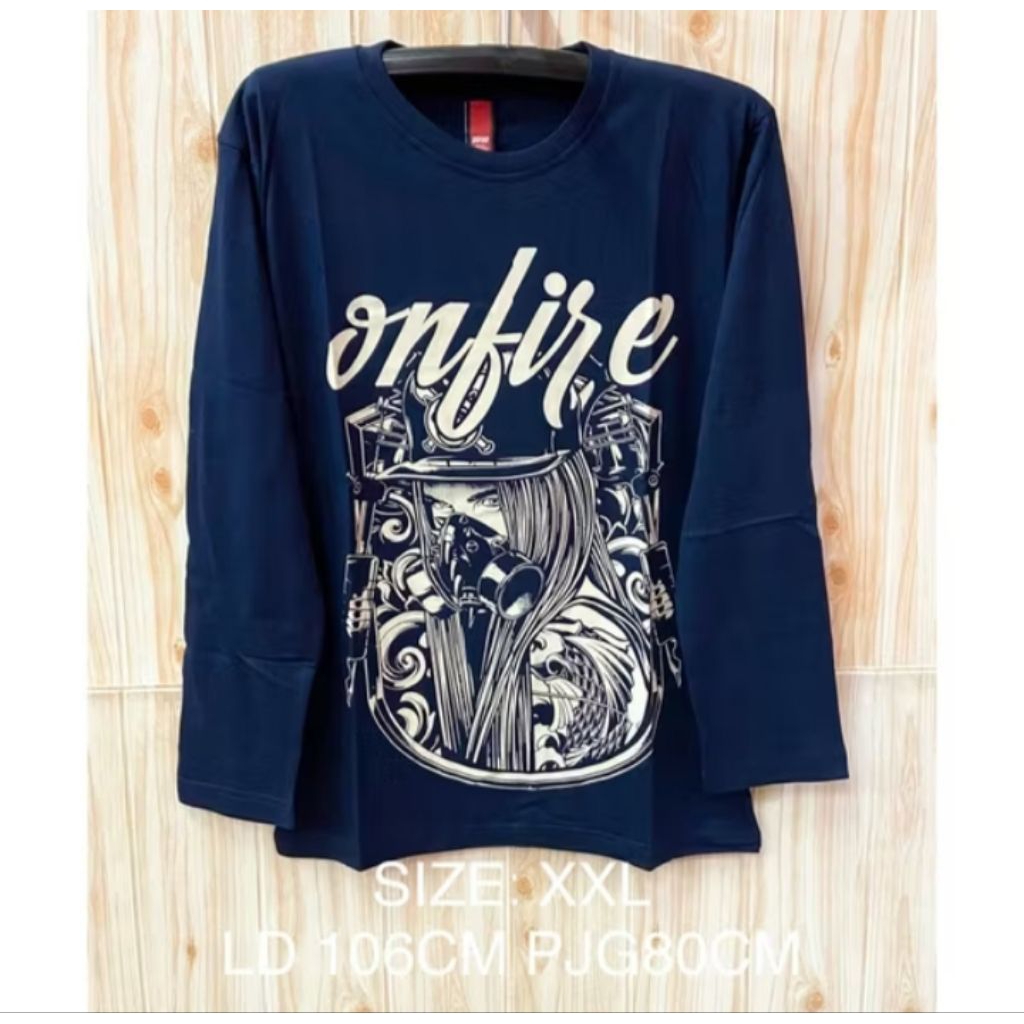 ONFIRE SALE,,, KAOS TANGAN PANJANG PRIA KAOS DISTRO ONFIRE ORIGINAL