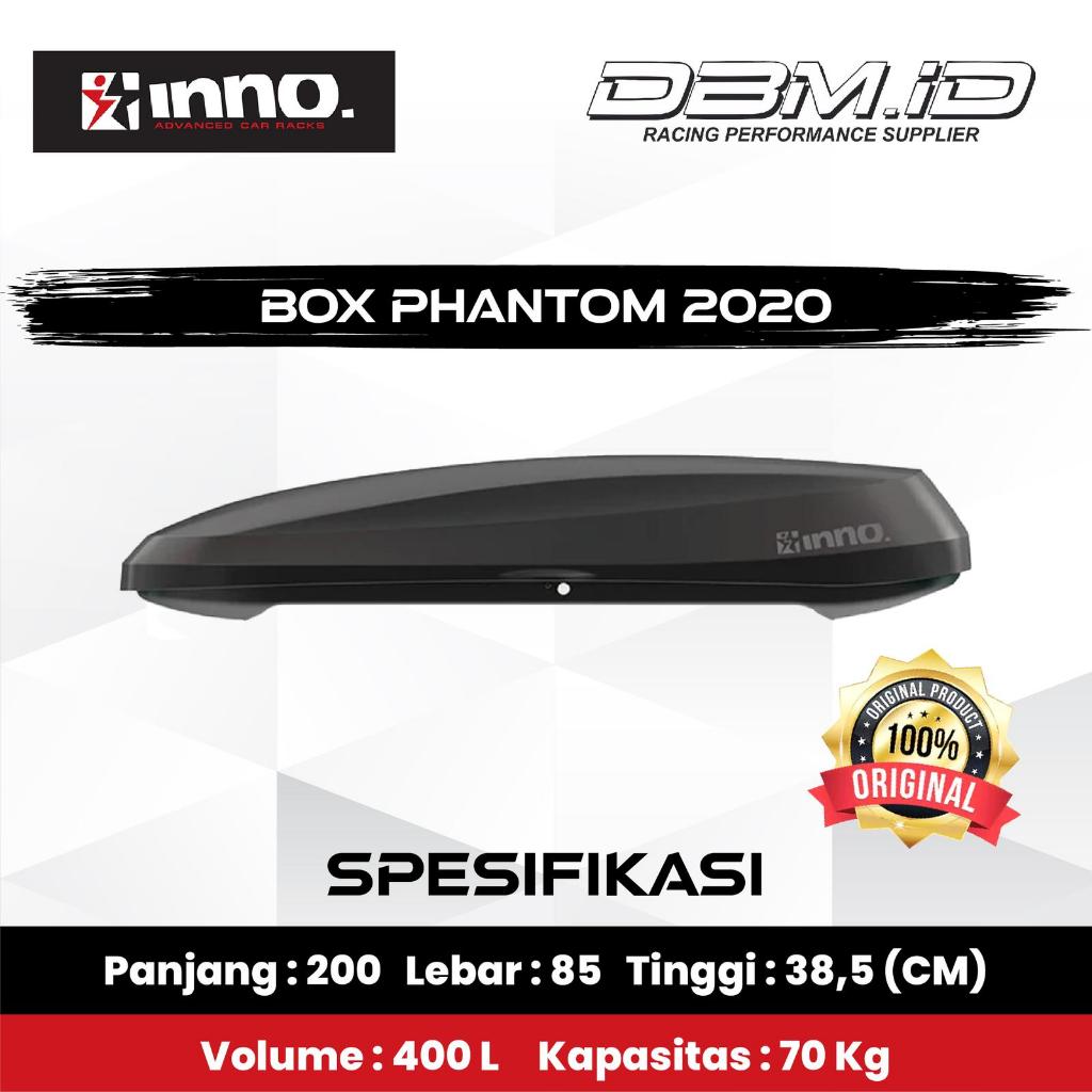 Inno Roof Box Roofbox Phantom 2020 Matet Black 400Liter 400 L Original Japan Model Like Thule Alpine