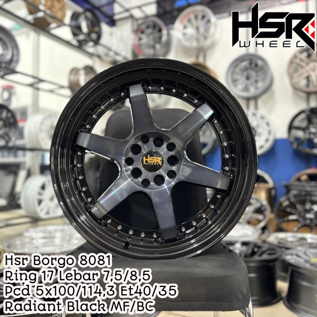 velg racin ring 17 pelak te37 r17 velg celong innova xpander terios veloz xenia dll