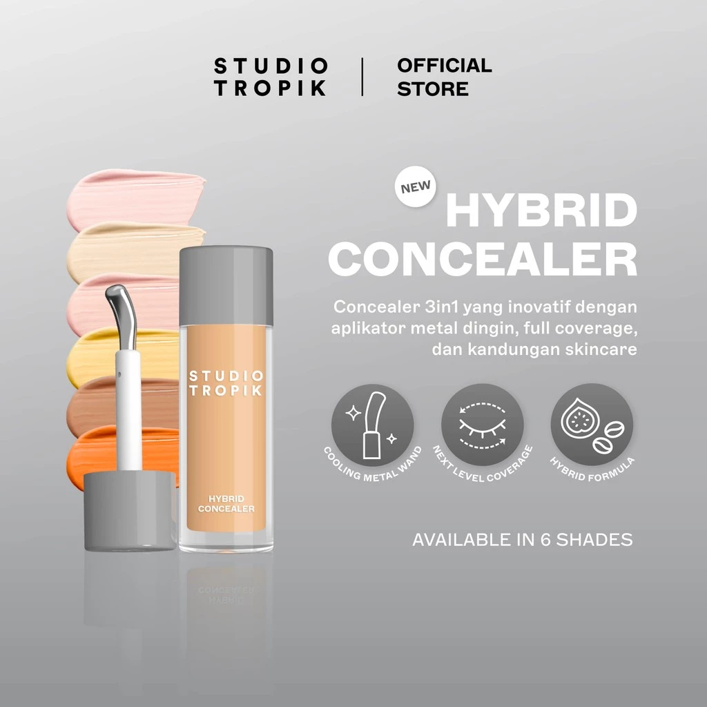 Studio Tropik Hybrid Concealer 6 Gram Studio Tropik Concealer 6 Gram Studio Tropik Make Up Studio Tr