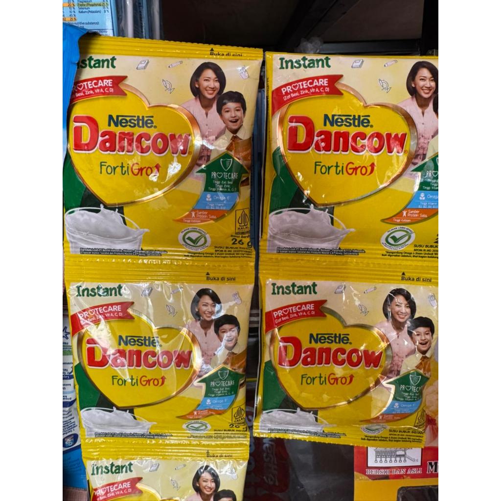 dancow susu bubuk sachet/ susu bubuk dancow sachet siap pakai
