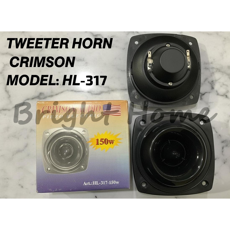 CRIMSON HL-317 HL317 HL 317 Tweeter Horn Speaker Audio