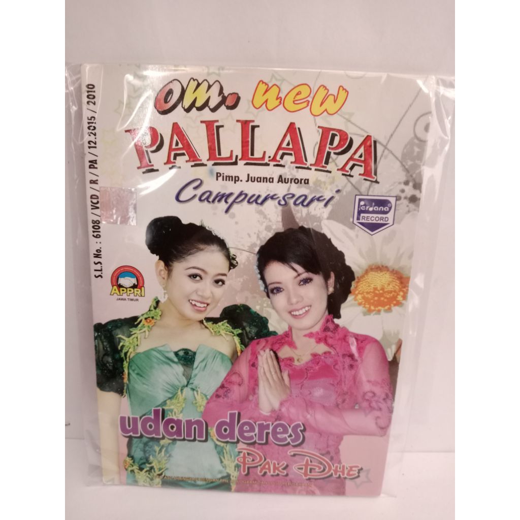 VCD Dangdut New Pallapa Campursari Vol 6 Udan Deres