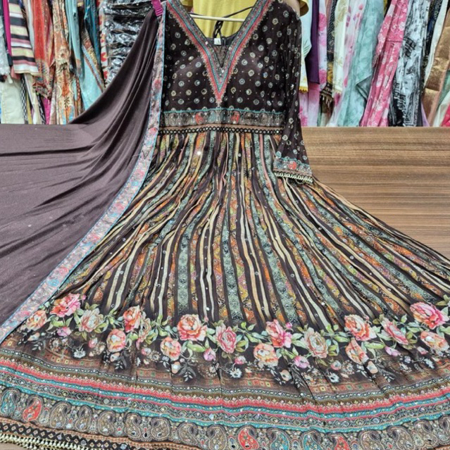 Dress wanita asli india viral