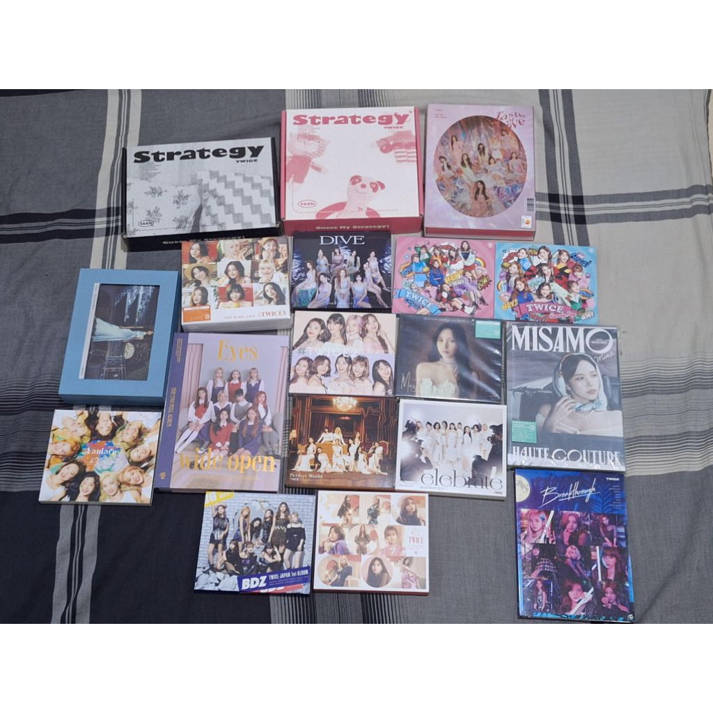 TWICE ALBUM ONLY, TWICE JAPAN, TWICE KOREA, TZUYU, MISAMO