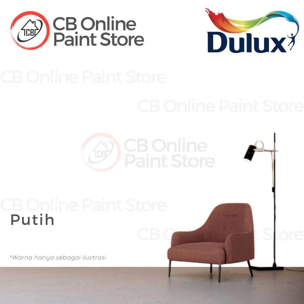 CAT TEMBOK DULUX - PUTIH - GALON