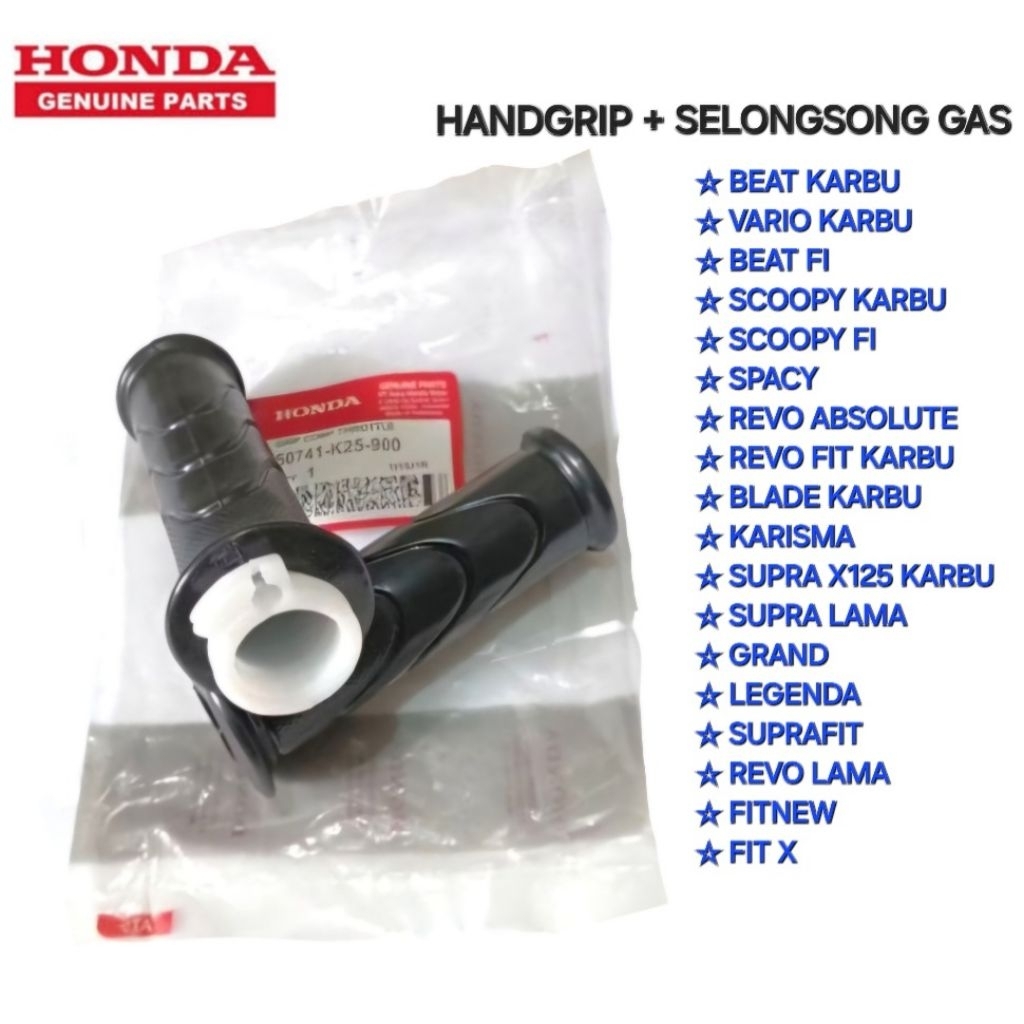 HANDGRIP HANDFAT + PIPA SELONGSONG GAS BEAT KARBU VARIO KARBU BEAT FI SCOOPY FI SPACY REVO ABSOLUTE 