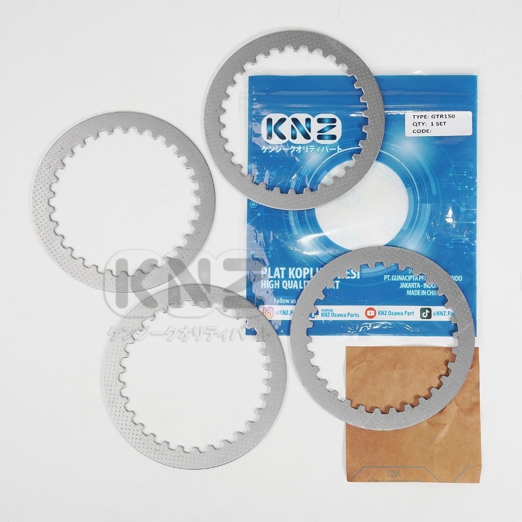 BESI BESI PLAT KOPLING GTR 150 / CBR 150R NEW KWW 4PC KNZ