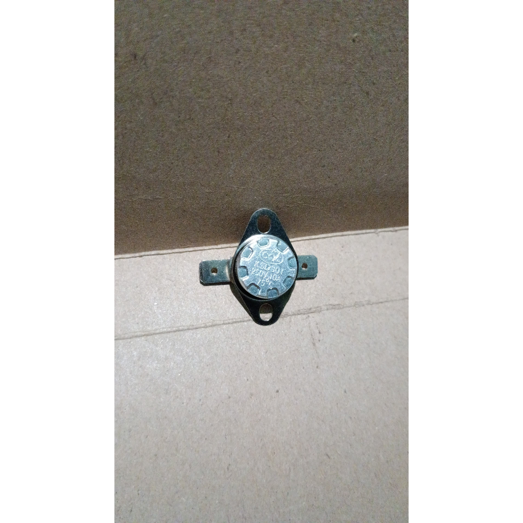 7645 thermostat termostat kancing ksd301 ksd 301 75derajat 75 derajat