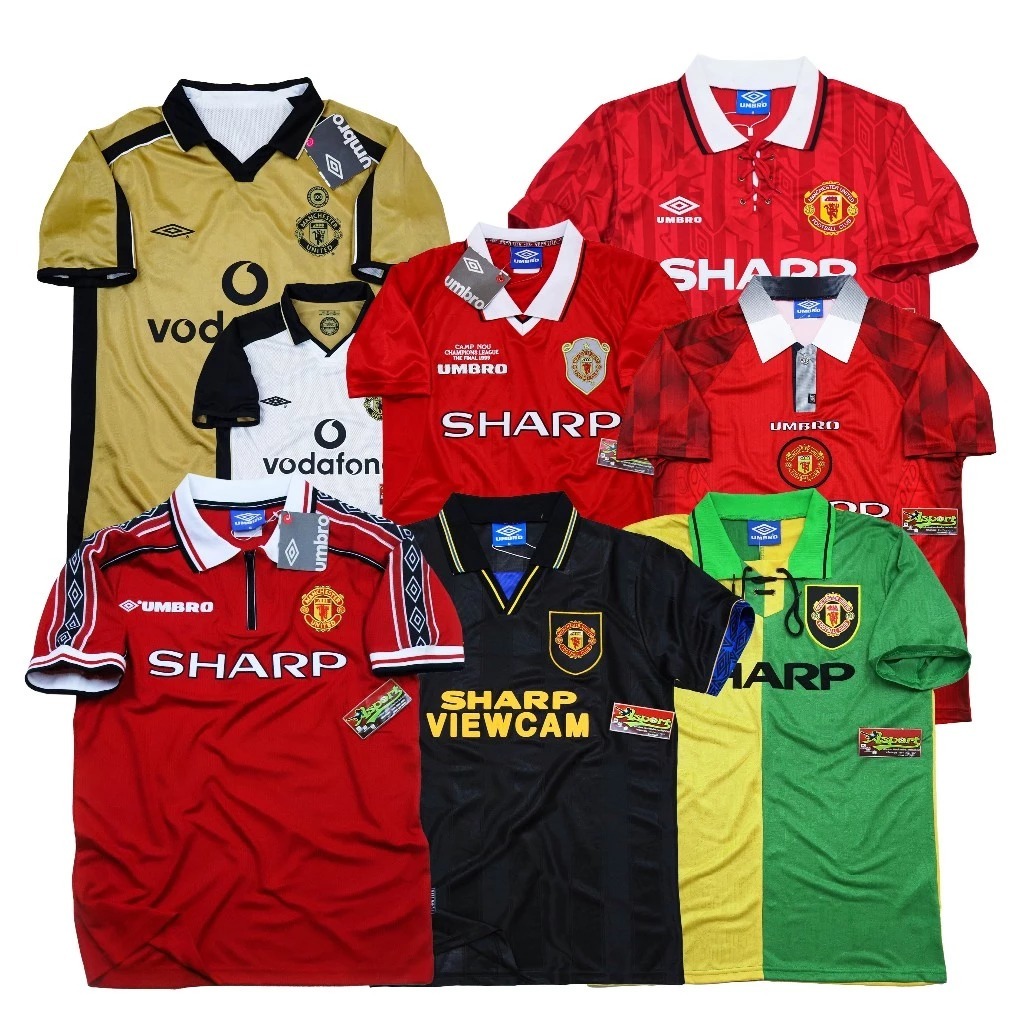 RETRO MU MAN UNITED KOLEKSI 1998 - 2007