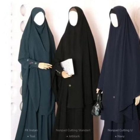 link khimar nonpad long nacita jetblack bonanza superior