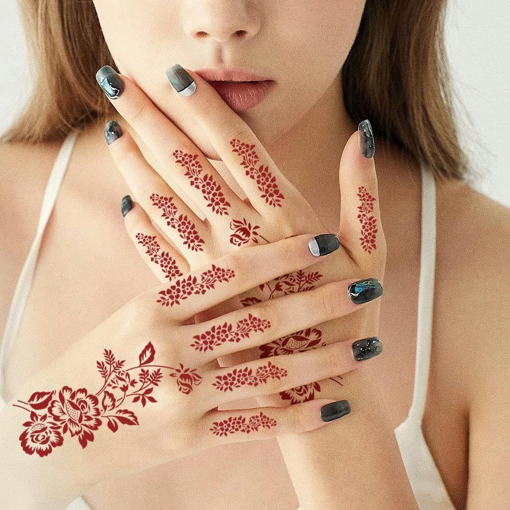 stiker tato temporer premium semi permanen tattoo fruit ink tatoo Temporary tatto Stiker Tatoo Tanga