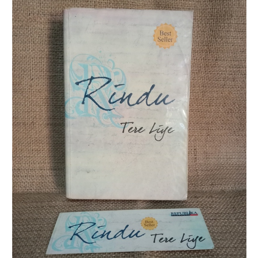 [ORI Preloved] RINDU - Novel TERE LIYE