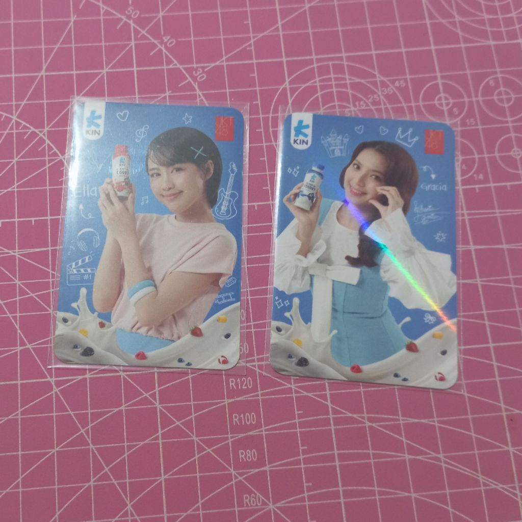Photocard official JKT48 x kin Ella dan Gracia
