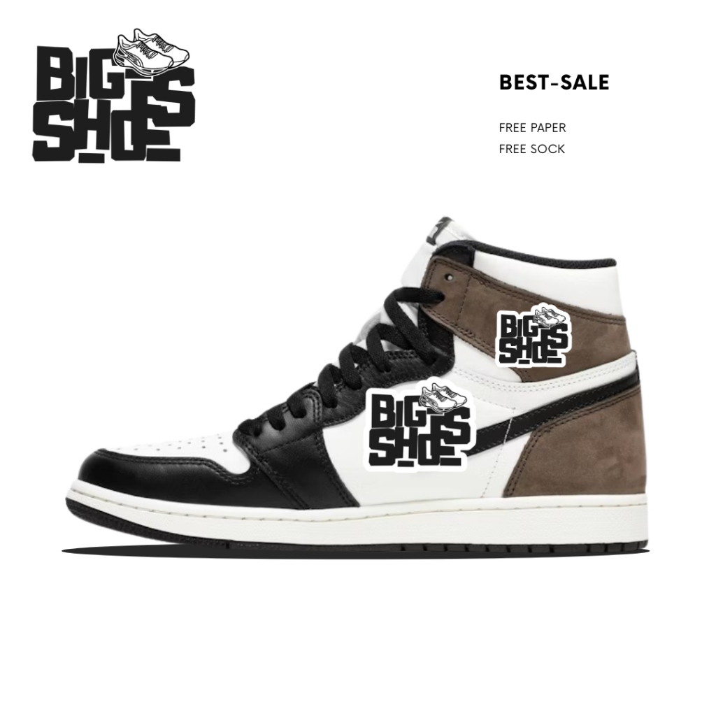 Sepatu AJ 1 High Mocha - Bigshoes