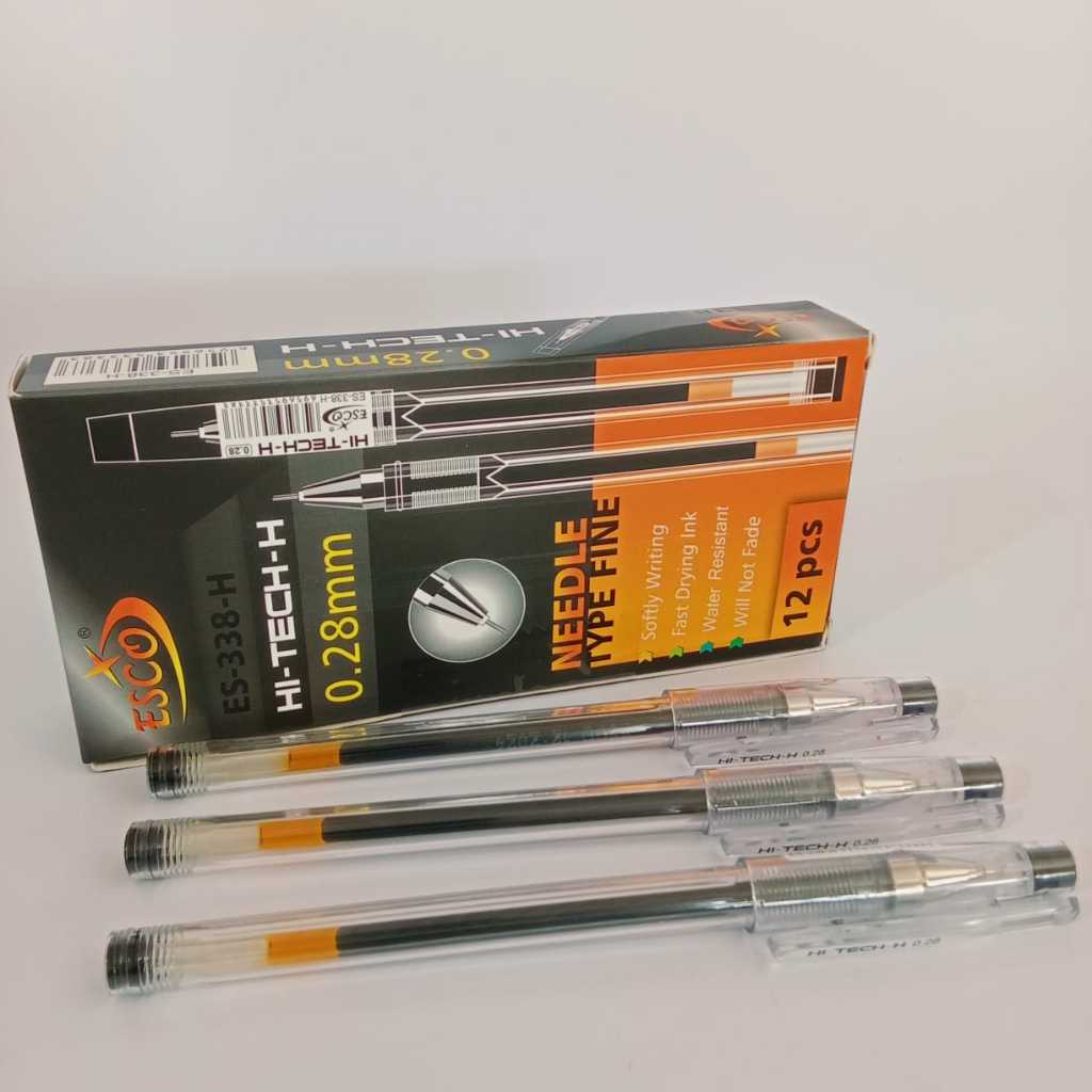 1 Pcs PENA ESCO HI-TECH HITAM