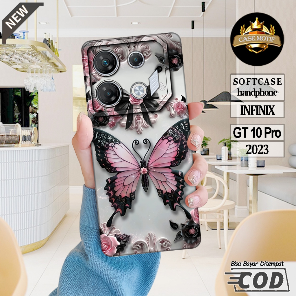 Case INFINIX GT 10 PRO Casing GT 10 PRO 5G Terbaru 2023 Softcase Casing Silikon Case Hp Murah