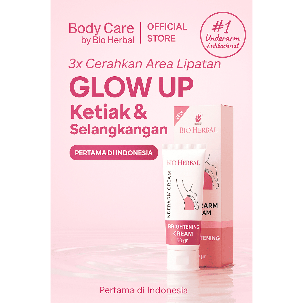 Pemutih Ketiak dan Selangkangan Hitam Membandel Bpom Paling Ampuh Original Aman Ori Hasil Permanen A