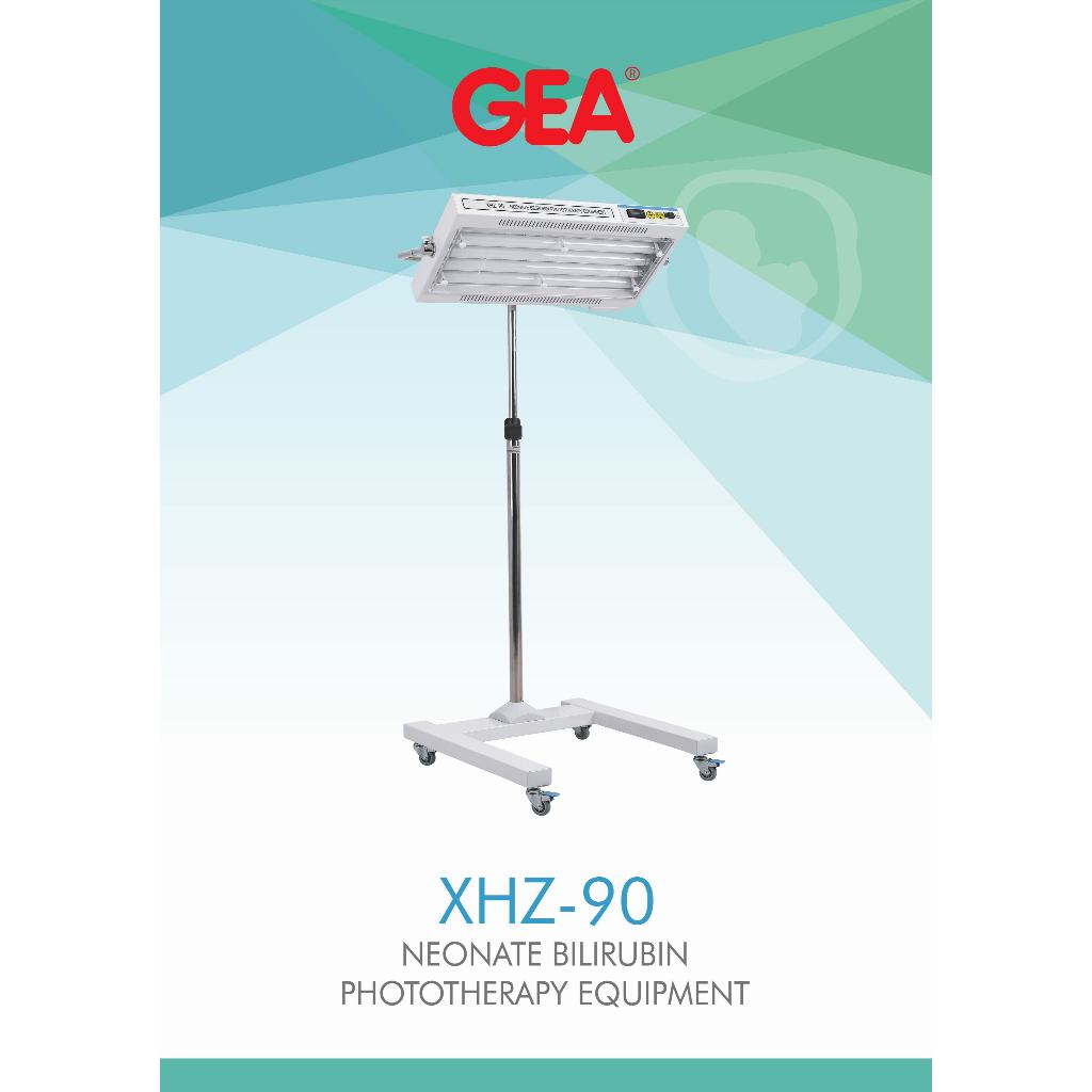 GEA Neonate Phototherapy XHZ-90 Lampu Fototerapi Bayi Kuning Bilirubin LED Original - mutiara alkes