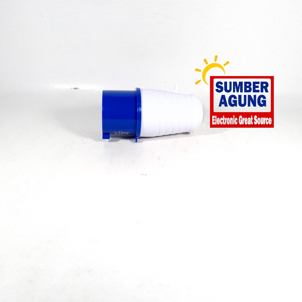 Inscom Mobile Plug 3x32 Colokan Industrial 3PIN 32A 3Pas Steker 32 Ampere 3Phase Jumbo Besar Daya Be