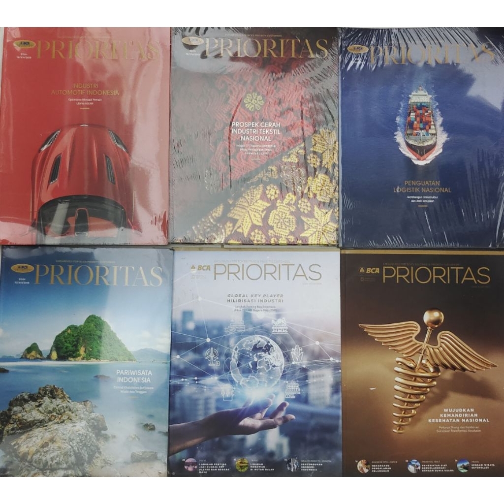 MAJALAH PRIORITAS BARU DAN BEKAS