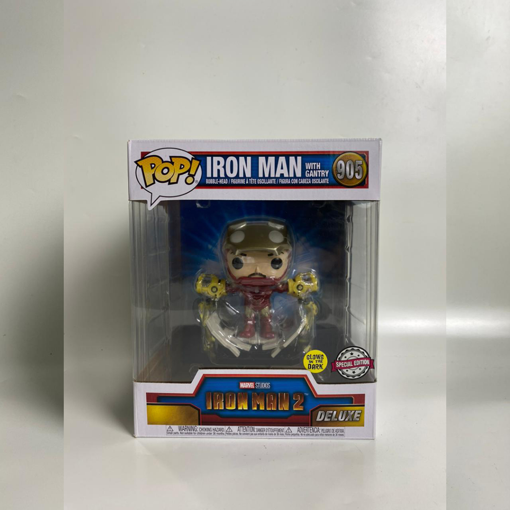 Funko POP Iron Man With Gantry - Iron Man2#905
