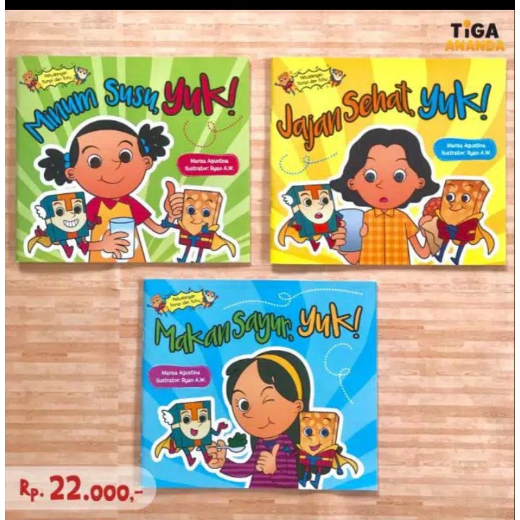 Buku Tiga Ananda/Buku cerita anak anak