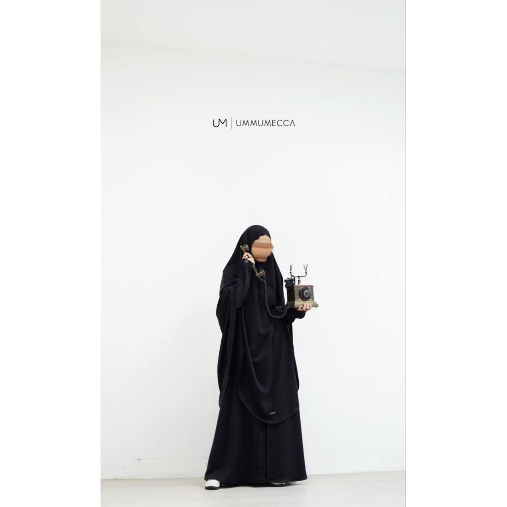 preloved khimar softpad alia by ummu mecca