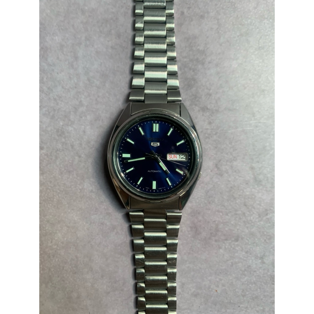 (SOLD) Seiko 5 SNXS77K1 Automatic Blue Dial