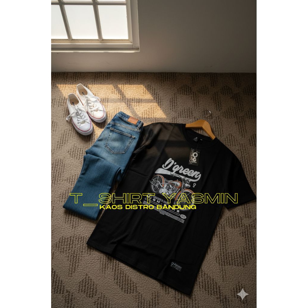 Kaos Original  - Baju Kaos Distro Original Ghamo - Kaos Distro Premium - Kaos Tulisan Di Leher