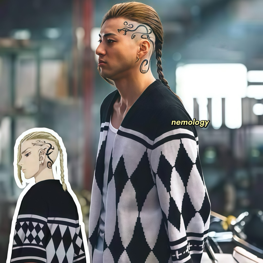 COSPLAY KIMONO DRAKEN TOKYO REVENGERS / CARDIGAN RAJUT