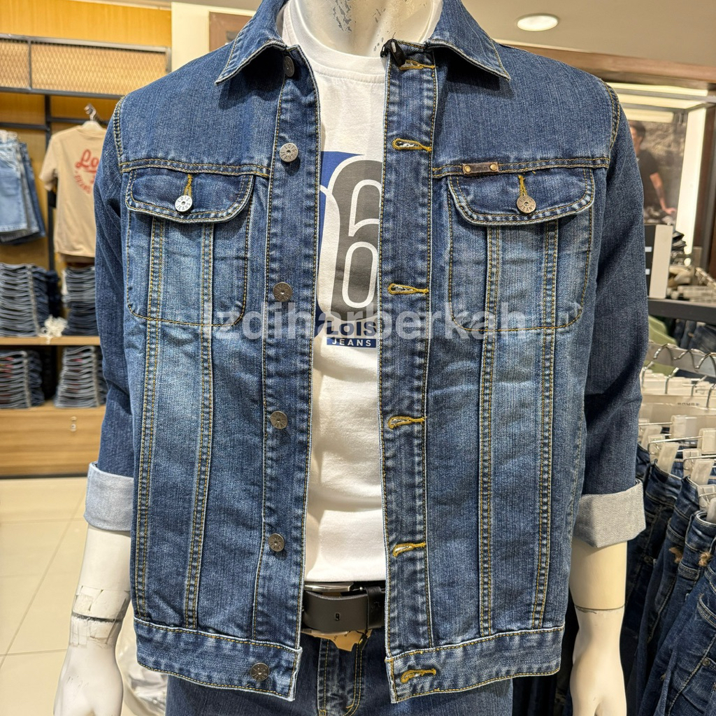 JAKET JEANS PRIA LOIS NEW ARRIVAL