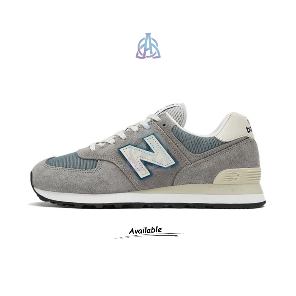 Arcana. - Sepatu NB 574 Grey Stell Authentic Sneakers