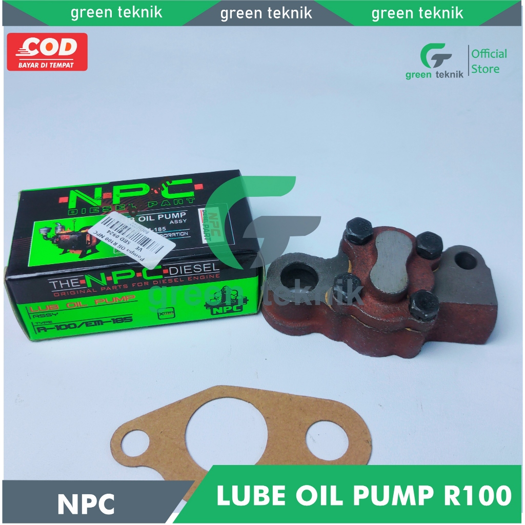 Pompa Oli Lub Oil Pump Diesel Dongfeng 10pk R100 NPC ORIGINAL