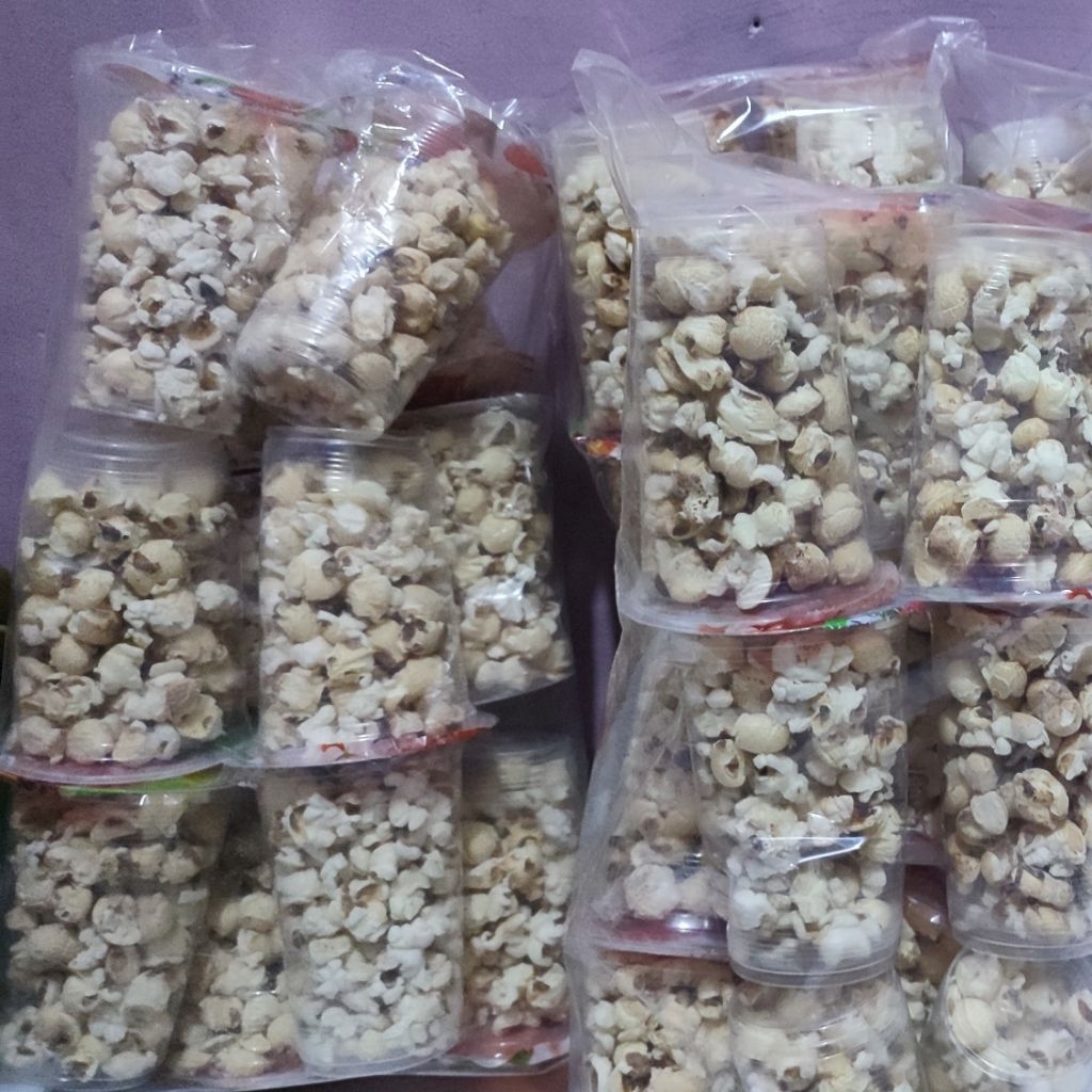 popcorn original rasa jagung manis 10 cup 16oz dibuat dadakan sesuai orderan