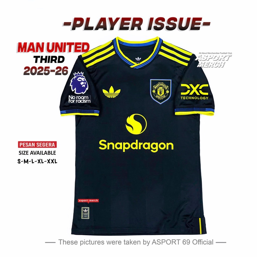 PLAYER ISSUE MAN UNITED THIRD 2025 2026 PI MU THIRD 25 26 PI