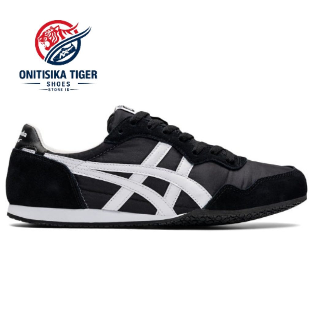 Onitsuka Tiger Unisex Serrano Slip-On Black/White Shoes 1183A238