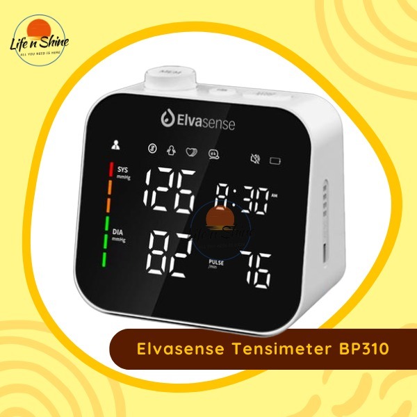 Tensimeter Digital Elvasense Type BP310 Elvasense BP310 Blood Pressure Monitor Alat Ukur Tekanan Dar