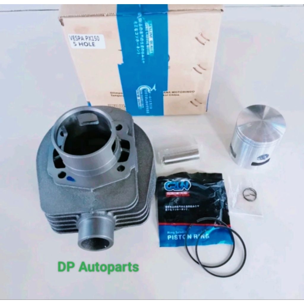 BLOK SEHER KOMPLIT VESPA PX150 5 HOLE GENUINE QUALITY