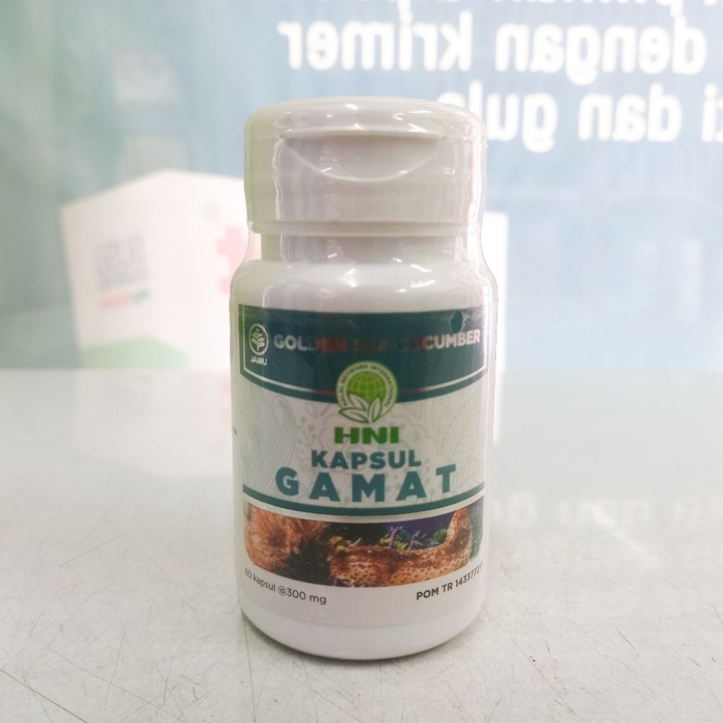 GAMAT HNI HPAI isi 60 Kapsul - Atasi Nyeri Sendi dan Tulang ORIGINAL