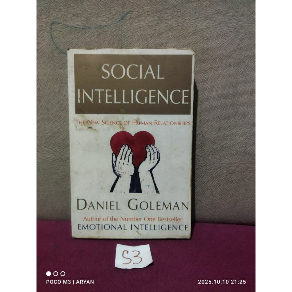 SOCIAL INTELLIGENCE  - DANIEL GOLEMAN