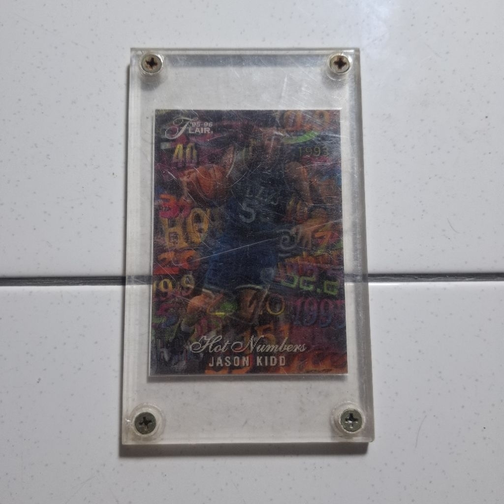 Kartu Basket NBA Jason Kidd Flair Hot Numbers 6