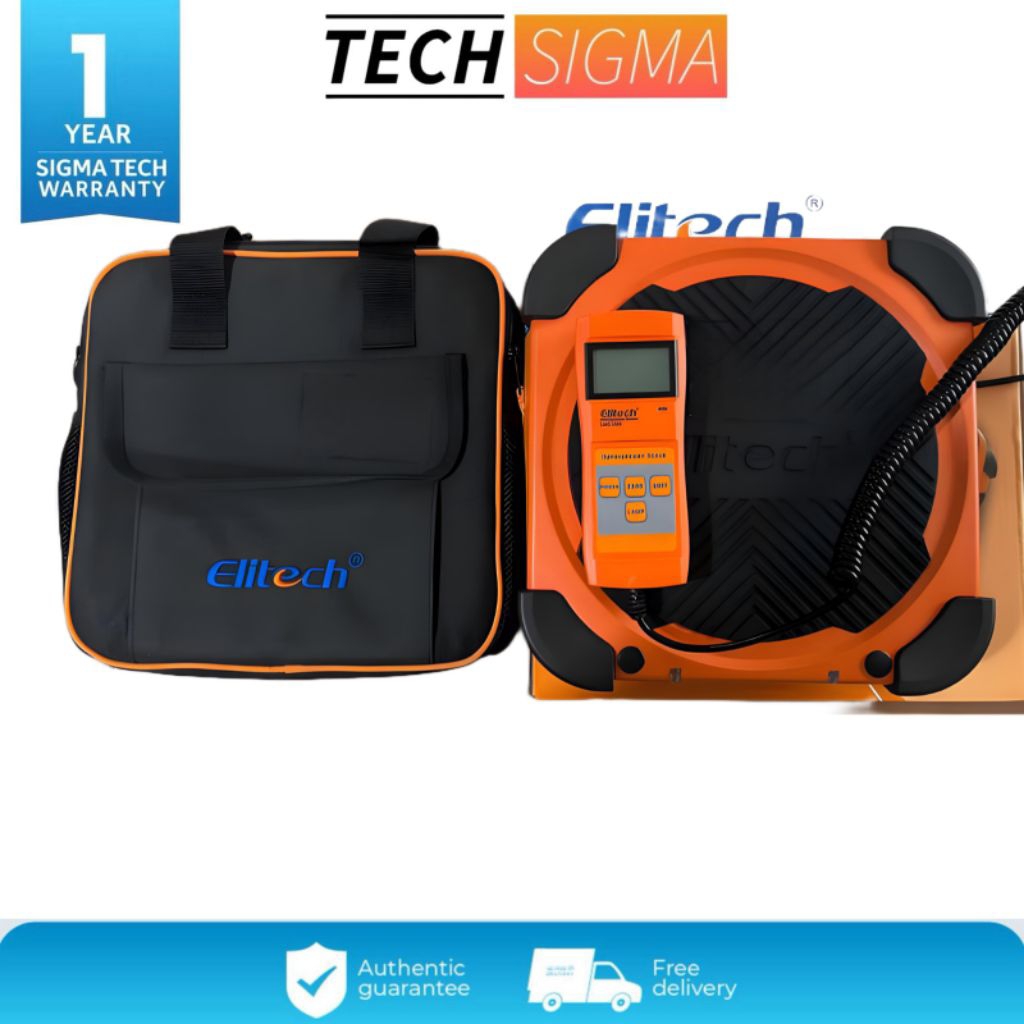 Refrigerant Scale Elitech LMC200 Timbangan Freon HVAC LMC-200 Charging Scales 220lbs Weight LMC 200 